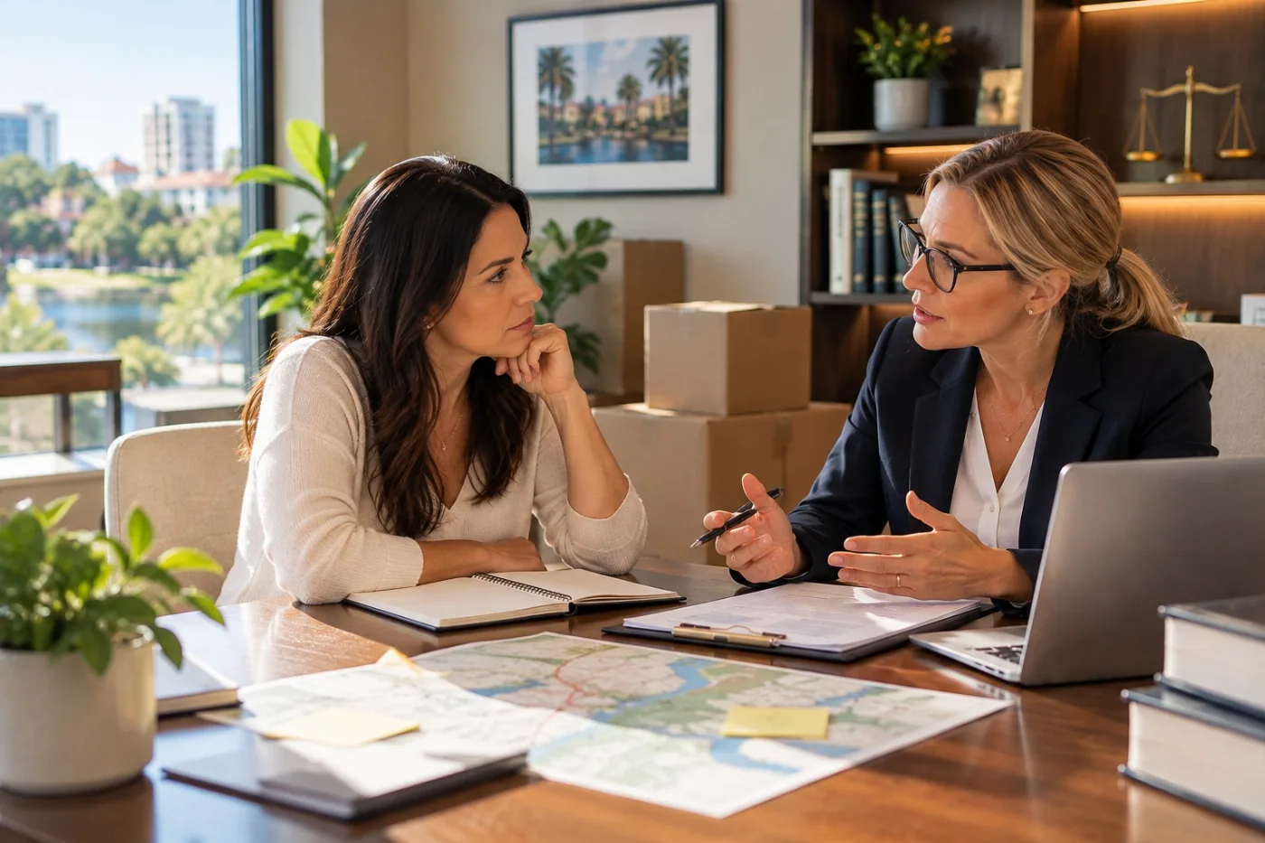 Relocating for a Job After Divorce? How a Winter Park Family Law Attorney Handles In-State Parenting Plan Changes
